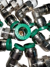 NEW Lot of TEN (10) PARKER PRESTOLOK Male Elbow 90 Deg 1/4