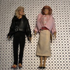 Grease 20th Anniv Bad Sandy Frenchy Poseable Dolls Lot 2 Exclusive Premiere NWOB picture