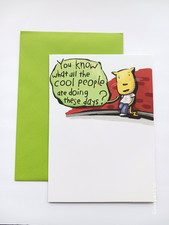Funny Happy Belated Birthday Card - Cool People are Sending Birthday Cards Late picture
