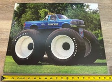 VINTAGE BIGFOOT 4x4 FORD MONSTER TRUCK POSTER #12B (16