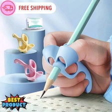5pcs Silicone Handwriting Training Pencil Grips for Kids Posture Correction Aid picture