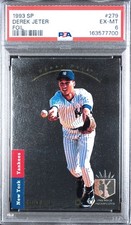 1993 Upper Deck SP DEREK JETER FOIL #279 RC New York Yankees - PSA 6 EX-MINT picture