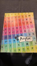 Vintage 1970s Prestype Dry Transfer Lettering Catalog picture