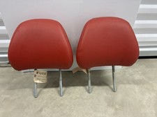 2016-2023 Nissan Maxima Front Headrests Pair Upgraded Red Katzkin Leather OEM picture