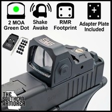 TSA®️ Red Dot Shake Awake Green Dot + Adapter for GLOCK® MOS 17 19 19X 45 47 picture