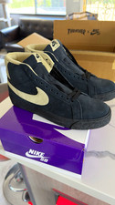 Nike SB Zoom Blazer Mid Thrasher Skate Shoes Black Men's US 10 Medium picture