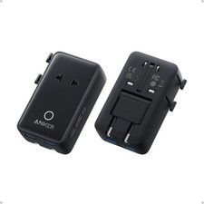 Anker Nano Travel Adapter (1-Pack), 2 USB-C Universal Charger, 20W picture