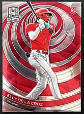 ELLY DE LA CRUZ 2023 Panini Chronicles - Spectra RC Rookie #29 Cincinnati Reds picture