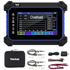 TO1112C Hantek Tablet Oscilloscope 2CH Built-in Multimeter Function Blue picture