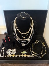 VINTAGE “NAPIER” LOT - 5 Necklace 4 Bracelets 1 Earring 1 Pendant 11 Items Total picture