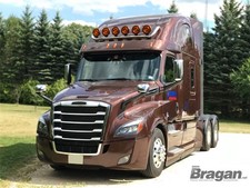 Roof Bar + Jumbo LED Spots To Fit American Volvo VNL 780 730 670 Stainless Steel picture
