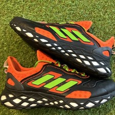 Size 9.5 - Rich Mnisi x adidas Web Boost Pride - Black Orange picture