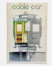 Cable Car 1873-1973 San Francisco Centennial Book Ten Speed Press Transit PB picture