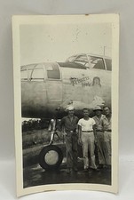 WWII Photo B-25 Mitchell Bomber Princess Merle Nose Art 485th BG 830th BS Pin picture