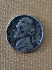 RARE UNIQUE 1964 Jefferson Nickel Circulated U.S. Five Cent Collectible Coin picture