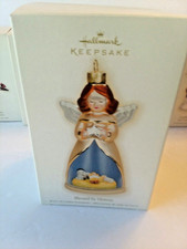 2009 Hallmark BLESSED BY HEAVEN Christmas  SPECIAL Glass QHC4055 New (DV49) picture