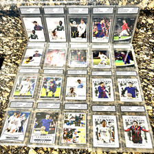 25 Card Lot 2004-22 LIONEL MESSI/PELE/RONALDO/YAMAL Rookie GRADED GEM-MT 10 picture
