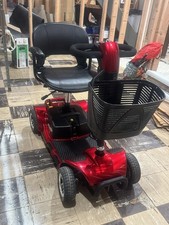 Equate Mobility 4-Wheel Motorized Power Scooter, Red picture