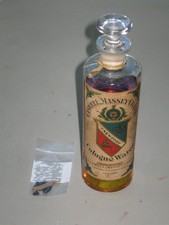 Antique/Vintage Caswell-Massey Newport Cologne Water Bottle Sealed 3/4 Full - 9