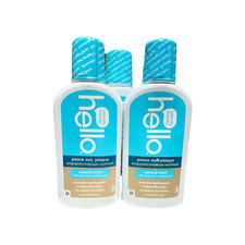 HELLO Peace Out Plaque Antiplaque Mouthwash Natural Mint 16oz 3 Pack Exp 09/2026 picture