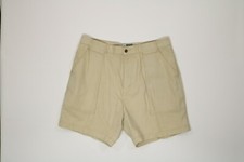 Mens Baxter Beige Canvas Shorts 36W GUC picture
