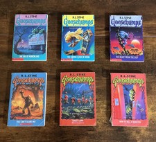 Goosebumps R.L. Stine Scholastic Paperback Books First Print First Edition Lot picture