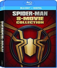 New Spider-Man 8 Film Set: Spiderman 1,2,3; Amazing 1-2 & Home 1,2,3 (Blu-ray) picture