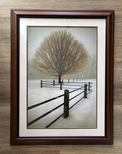 Amanti Art Framed Wall Art 27x36 Solitude by David Lorenz Winston picture