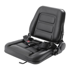 Universal Folding Tractor Seat Forklift Safety Belt Waterproof PVC picture