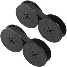 Universal Typewriter Ribbon Twin Spool Replacement Pack - Black Ink (2 Pcs) picture