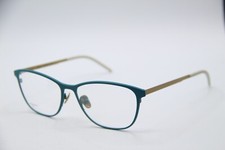 NEW ORGREEN DISCOVERY 1067 TEAL GREEN AUTHENTIC DESIGNER EYEGLASSES 54-15 picture