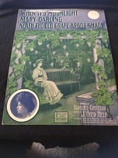 Vintage Sheet Music - When it's Moonlight Mary Darling 1907 Costello/Helf picture