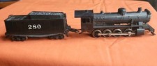 Vintage Rivarossi HO Scale 2-8-0 Consolidation Steam Locomotive & Tender - As-is picture