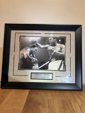 The Thrilla In Manila Muhammad Ali - Joe Frazier Framed Boxing Picture 23 x 19 picture