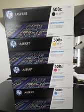 Genuine HP 508X Toner Set CMYK CF360X CF361X CF362X CF363X High Yield Sealed OEM picture