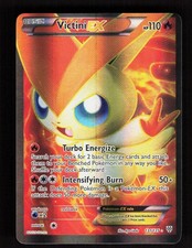 Victini EX - 131/135 - Pokemon Plasma Storm Black White Full Art Rare Card NM picture