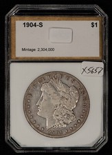 1904-S $1 Morgan Silver Dollar - Semi-Key Date - Slab - SKU-X5657 picture