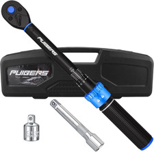 3/8 Inch Pound Torque Wrench 20 240 in lb 72 Tooth Dual Direction Set picture