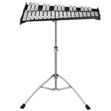 Topbuy 32 Notes Percussion Glockenspiel Bell Kit Xylophone with Adjustable picture