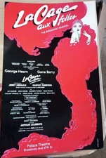 LA CAGE AUX FOLLES Original Palace Theatre Movie Card Poster 14