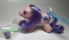 HQG1C G1 Custom - Flipper - Baby Newborn Pony Playful Pink Variant picture