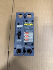 SIEMENS HQR22B200 BREAKER 2POLE 200A 240V NEW Surplus picture