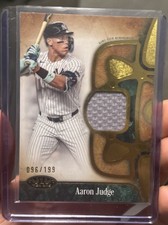 2026 Topps Tier One - Tier One Relics Aaron Judge #T1R-AJ /199 (MEM) Game Used picture