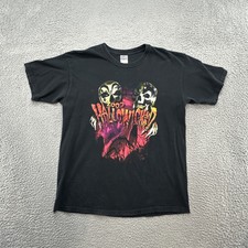 Vintage Insane Clown Posse ICP Hallowicked 2006 T-Shirt Black Size Large Y2K picture