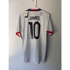 Colombia 2016 Home James Rodriguez 10 Jersey Mens Large NWT adidas Copa America picture