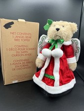 😇 Avon Christmas 2012 Angel Bear Tree Topper – New in Box–Holiday Collectible picture
