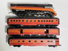 MTH Premier O Gauge Southern Pacific Daylight GS-4 #4449 + 3 Passenger Cars picture