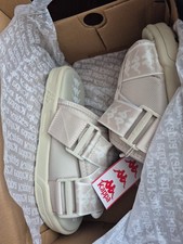 Kappa 222 Banda Mitel 1 Unisex Slides Sandals Off-White White - Men's Size 7 picture