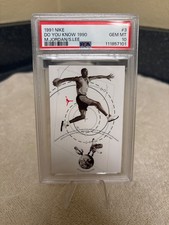 1991 Nike Trading Cards Do You Know 1990 Michael Jordan/ Spike Lee PSA 10 picture