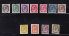 CANADA # 74-84 MNH COMPLEATE SET OF Q/VICTORIA NUMERALS CAT VALUE $11,160 picture